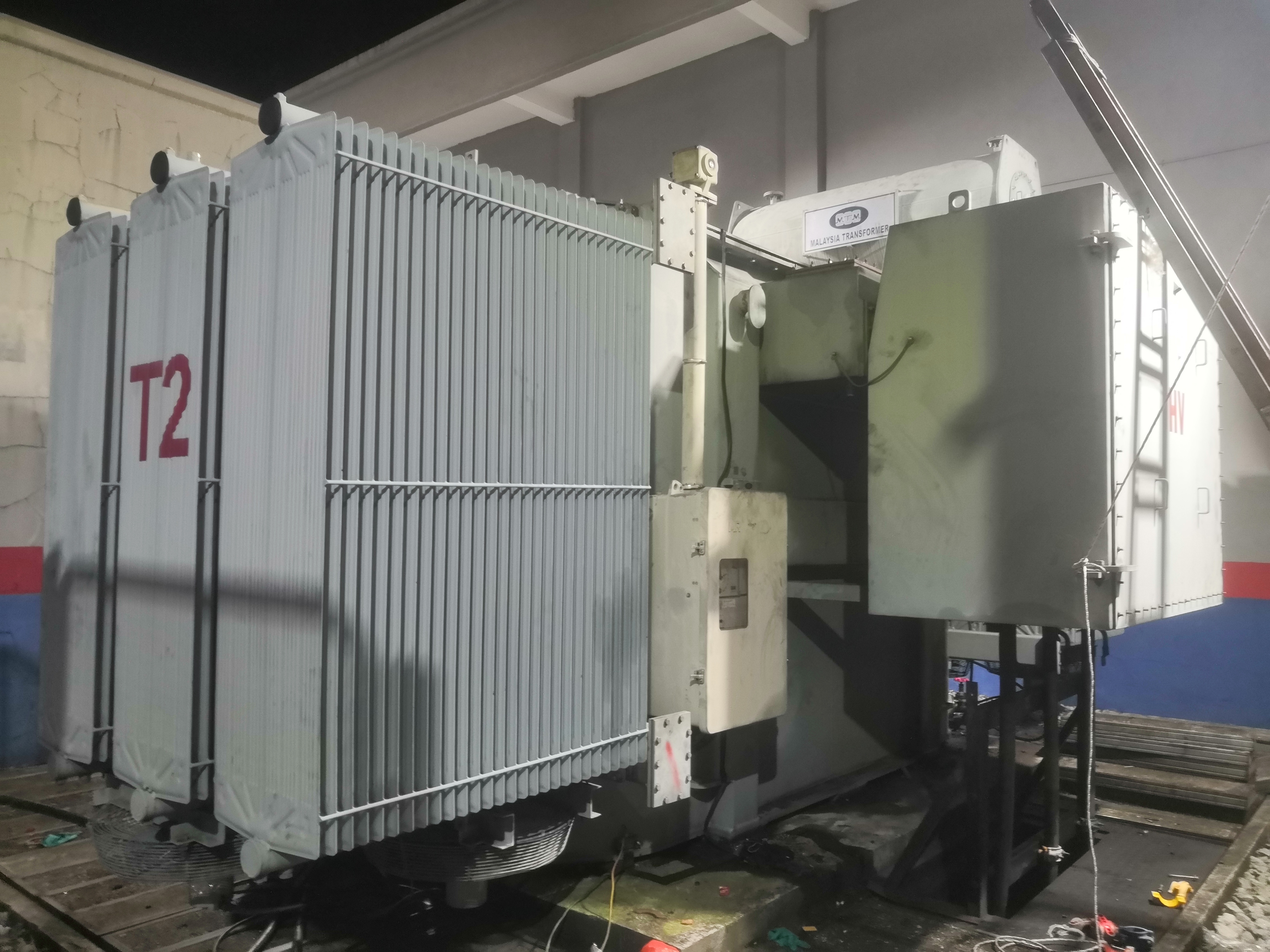 SPAJ transformer service field work