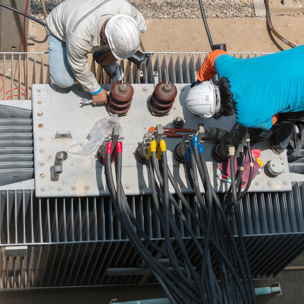 Transformer testing equipment in the field